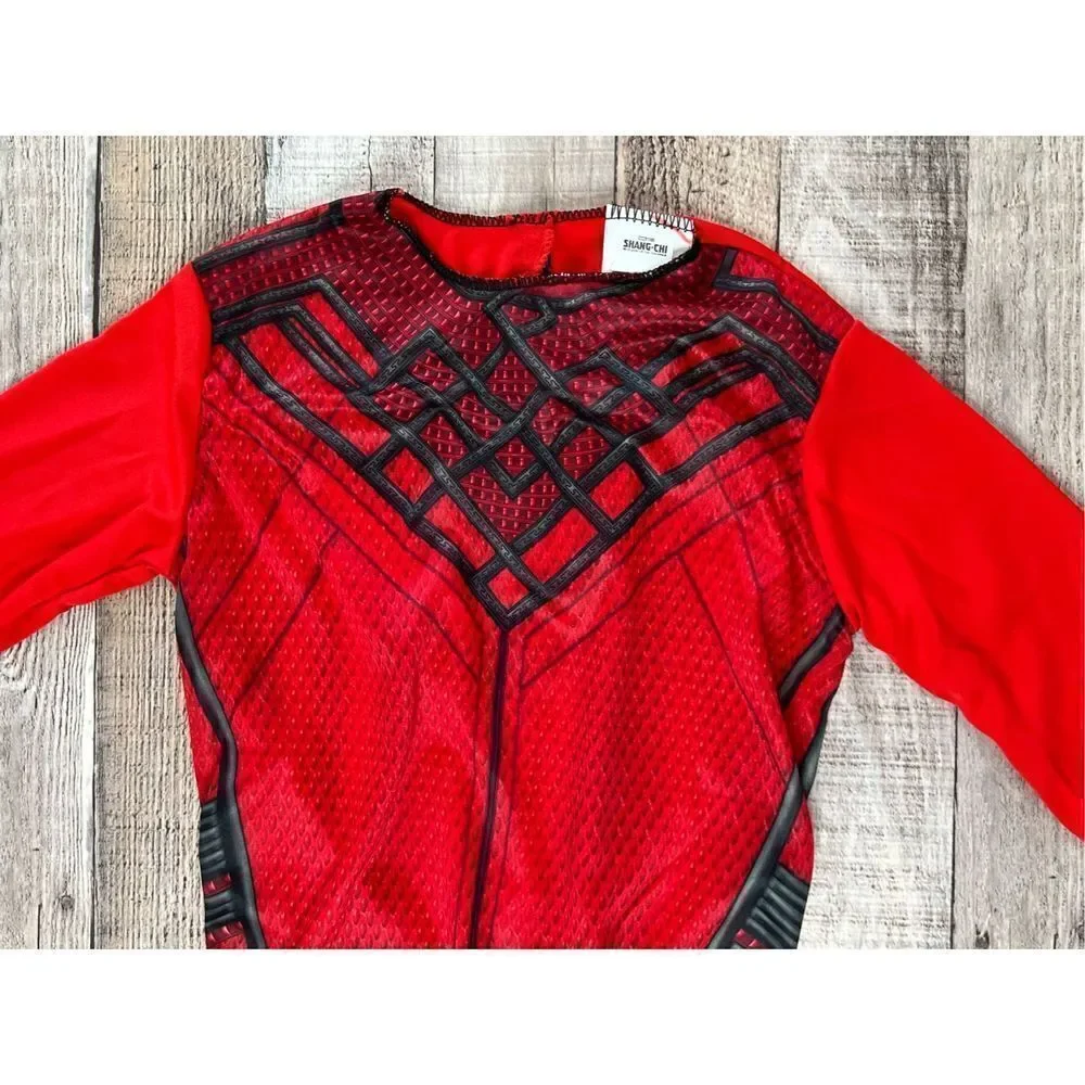 Marvel Legend of the Ten Rings Shang-Chi Halloween Costume Boys‎ Small 4-6 NWT